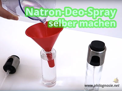 Deo-Spray mit Natron selber machen