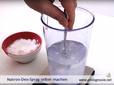 Natron Doe Spray selber machen Anleitung