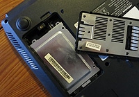 PC Notebook festplatte aufrüsten auswechseln