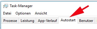 Programme aus dem Autostart entfernen abschalten deaktivieren