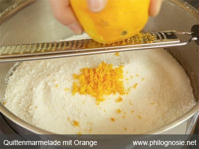 Quittenmarmelade herstellen