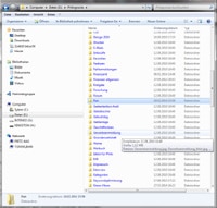 Schnellzugriff auf wichtige Ordner mit Windows 7 einrichten