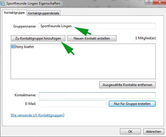 Serienbriefe und Rundbriefe in Windows Mail einrichten