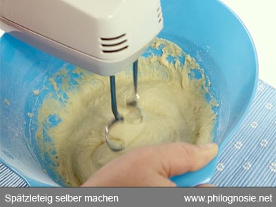 veganen Spätzleteig selber machen