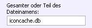Suchbegriff f&uuml;r fehlende Programm Symbole
