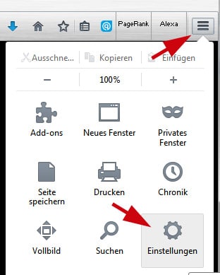 Temporary Internet Files mit Firefox löschen