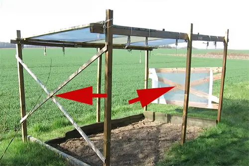 Tomatendach freistehend selber machen bauen