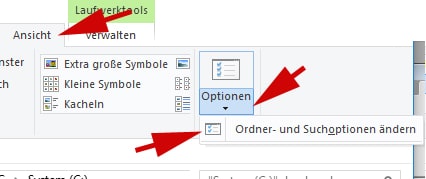 Versteckte unsichtbare Ordner anzeigen mit Wondows 10