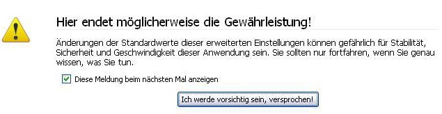 Praktische Filter-Einstellungen beim Browser Firefox