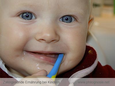 Zahngesunde Ernaehrung Kinder