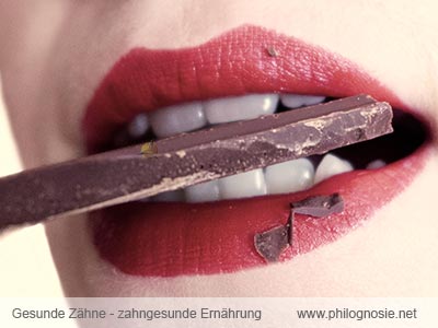 zahngesunde Ernährung Zähne Süßigkeiten