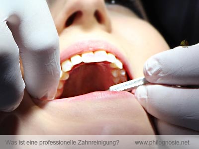 Vorbeugung Zahnarzt: Was ist eine professionelle Zahnreinigung
