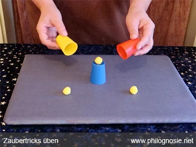 Zaubershow Zaubertricks üben