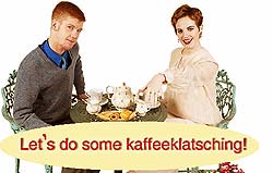 Kaffeeklatsch im Englischen