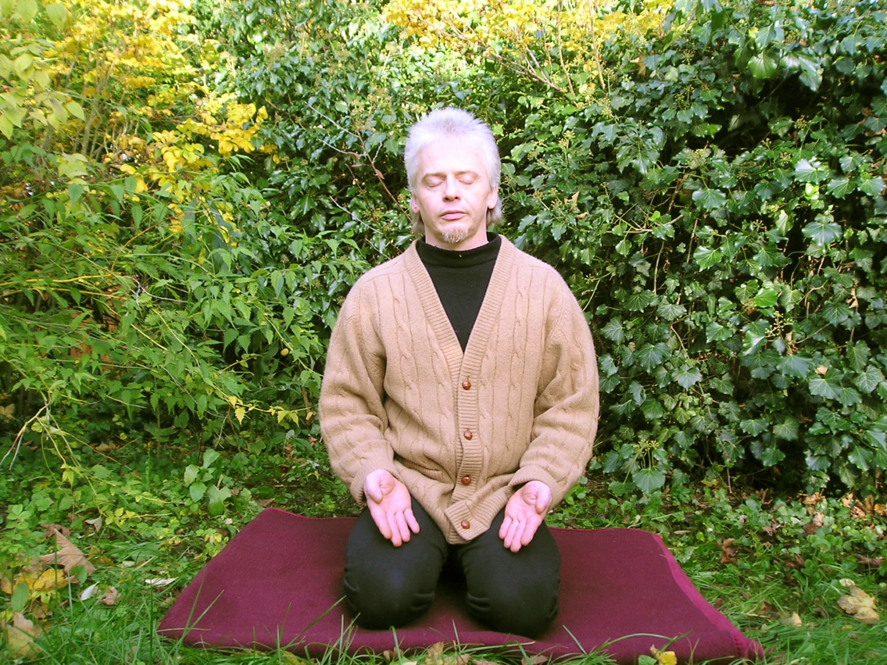 Meditationshaltung Asana