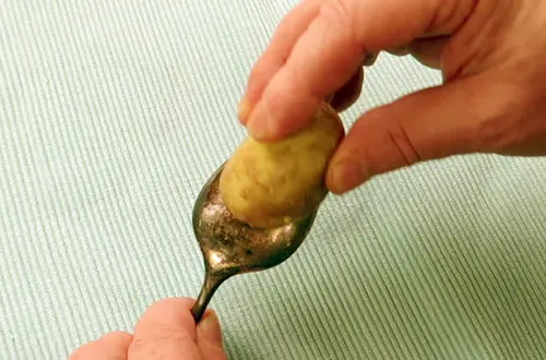 Silber polieren Hausmittel Kartoffel Test schlecht