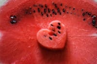 süße reife Wassermelonen
