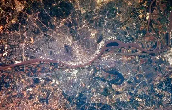 Satellitenbild Satellitenfoto