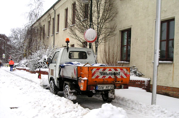 Schneeräumen Mieter Winter Zeiten im Winter