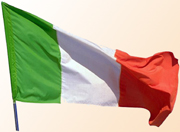 italienische Flagge