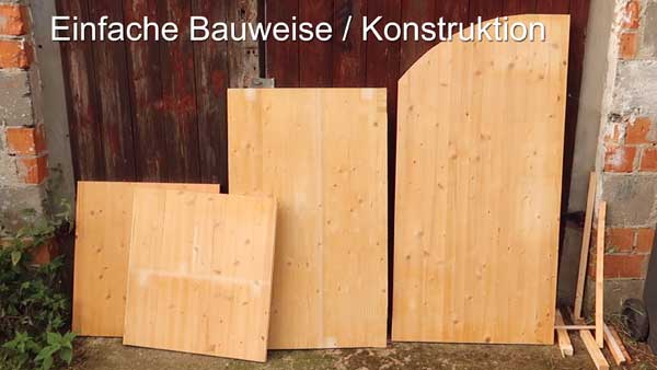 Gestaltung einfache Konstruktion