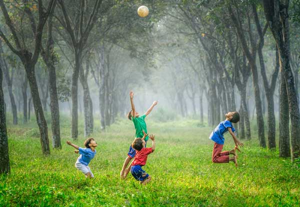 spielerisches Lernen bei Kindern