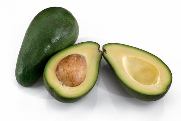 Avocadokern aus reifen Früchten