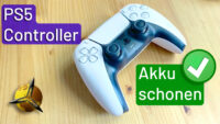 PS5 Controller Akkulaufzeit verlängern