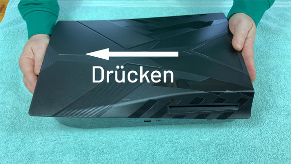 PS5 Seitenwände montieren 2
