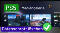 PS5 mehr Speicherplatz Datenschrott löschen