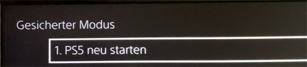Das Spiel Oder Die App Kann Nicht Gestartet Werden Ps5 PS5 Sicherheitsmodus starten: Anleitung & Erklärung – Philognosie