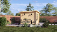 Gartenhütte aus Holz